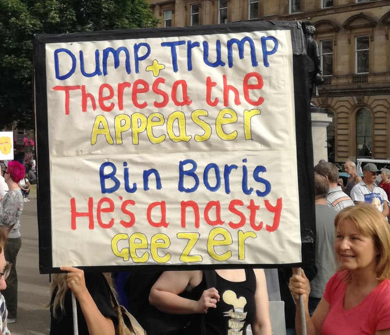 Illustration for article titled Scottish anti-Trump photo dump (long and comprehensive!)